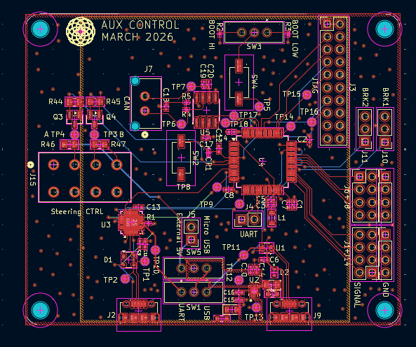 50Ah Power Board 3D view